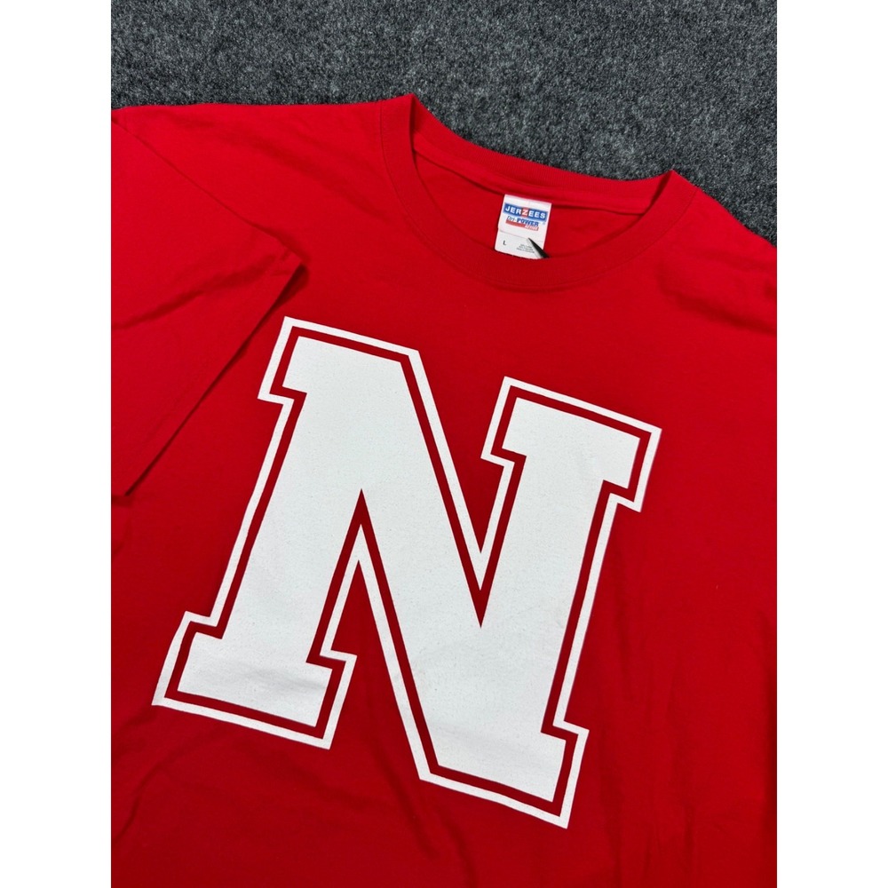 Nebraska Cornhuskers Scott Frost #7 T Shirt Men's Large Red Huskers Football